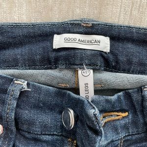 Good American good legs skinny jeans